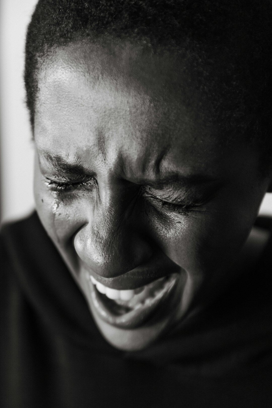 person expressing feelings